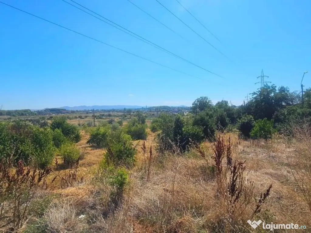 Teren intravilan 14.168 mp – pozitie excelenta la intra... 