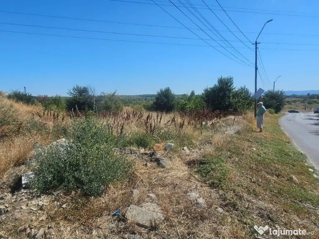 Teren intravilan 14.168 mp – pozitie excelenta la intra... 