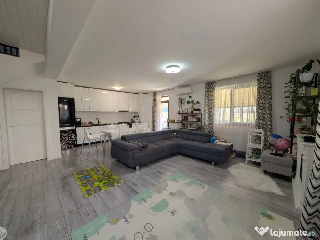 PREȚ REDUS! Casă duplex 3 camere, 344 mp teren - Gilău zona RAR 
