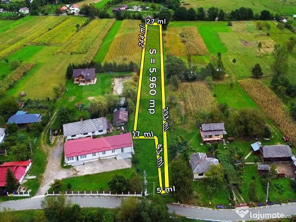 TEREN de vânzare în Unguras