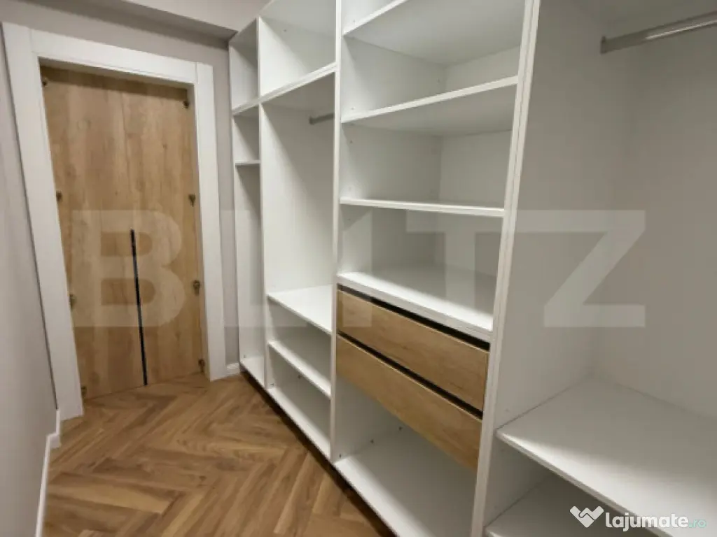 Apartament mobilat si utilat, totul nou, parcare subterana, 