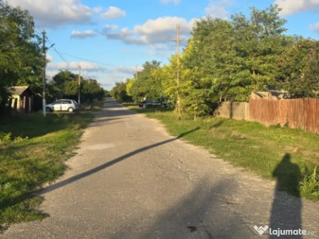 Teren Intravilan 4000 mp Potarnichea comuna Topraisar,utilitati langa