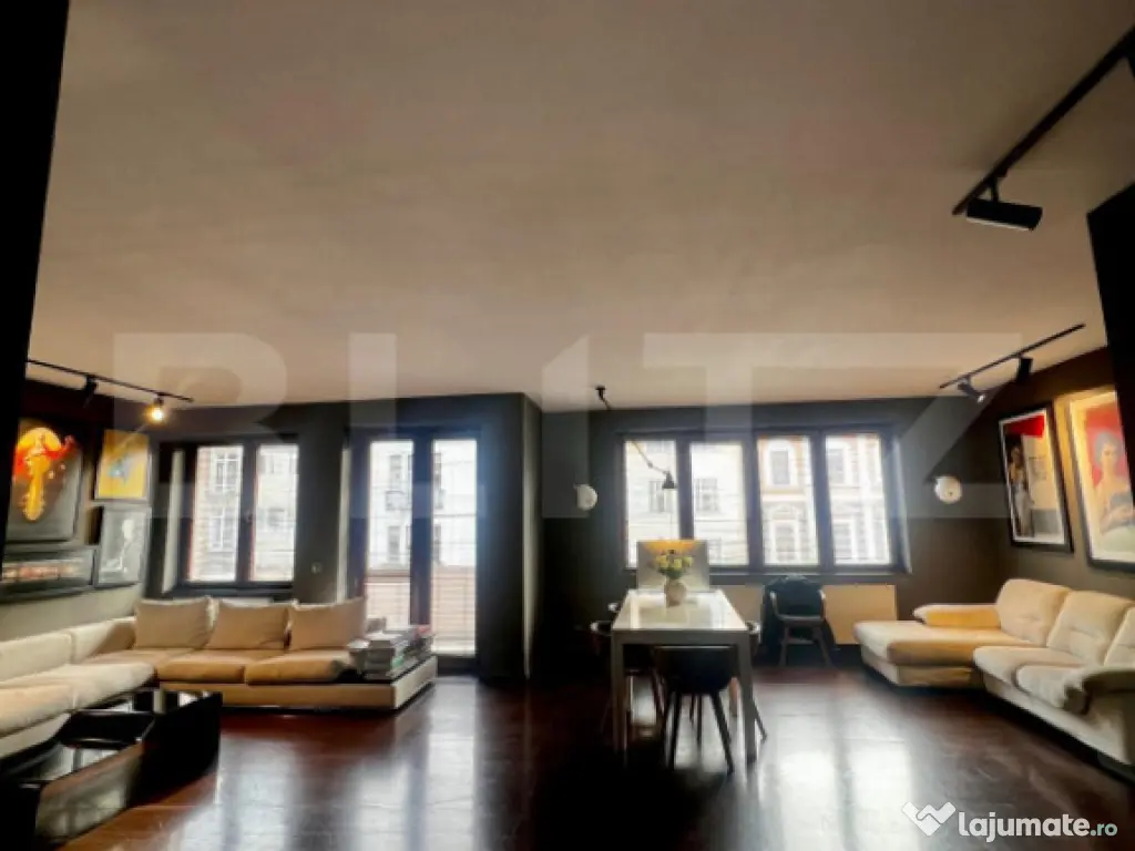 Apartament unicat ultracentral – 137 mp, etaj intermediar, 