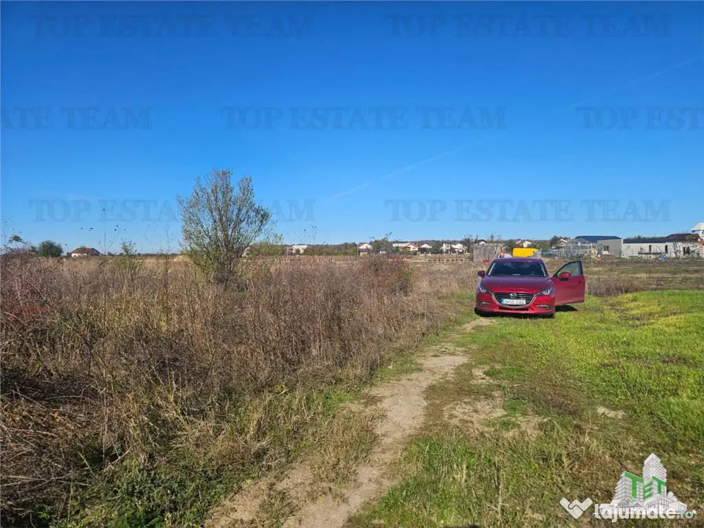 SUPER-PRET Teren 5000mp langa case in Sabareni