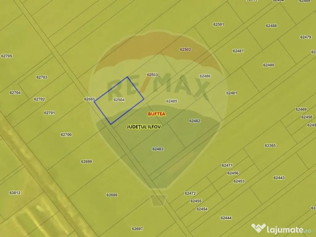 Teren intravilan 725 mp, Buftea/Ilfov