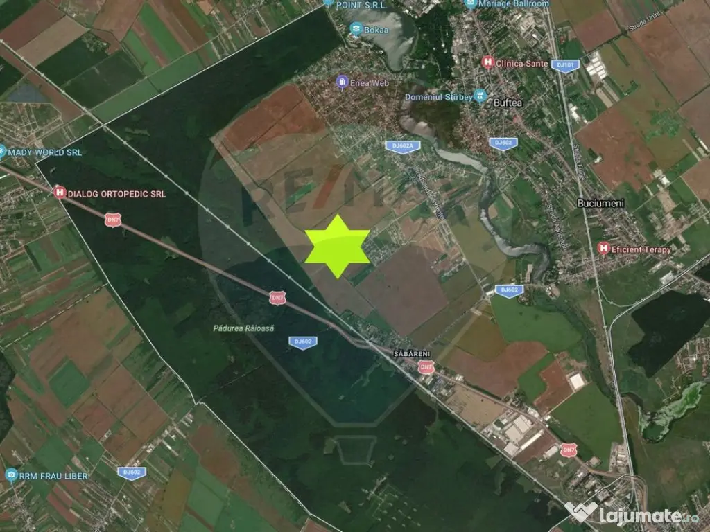 Teren intravilan 725 mp, Buftea/Ilfov