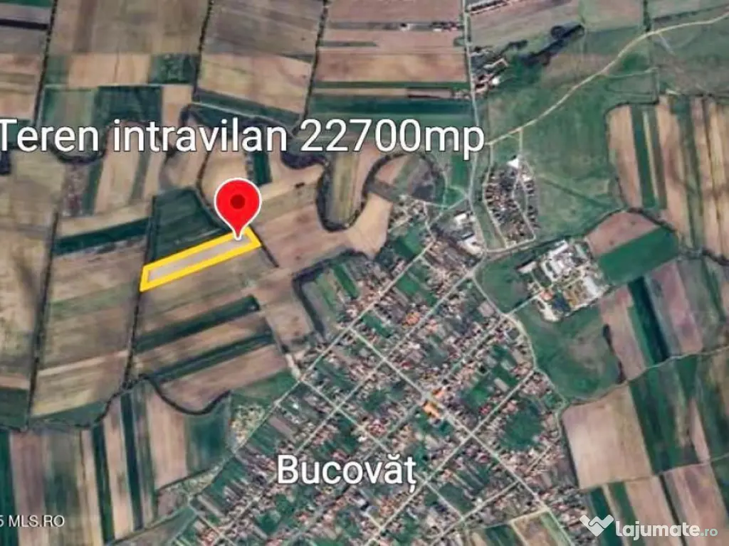 Bucovat - Lot Intravilan 2.27 Ha, PUZ inceput, Rezidentia... 