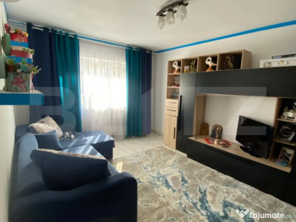 Apartament cu 2 camere, 61,5 mp, cartier Burdujeni