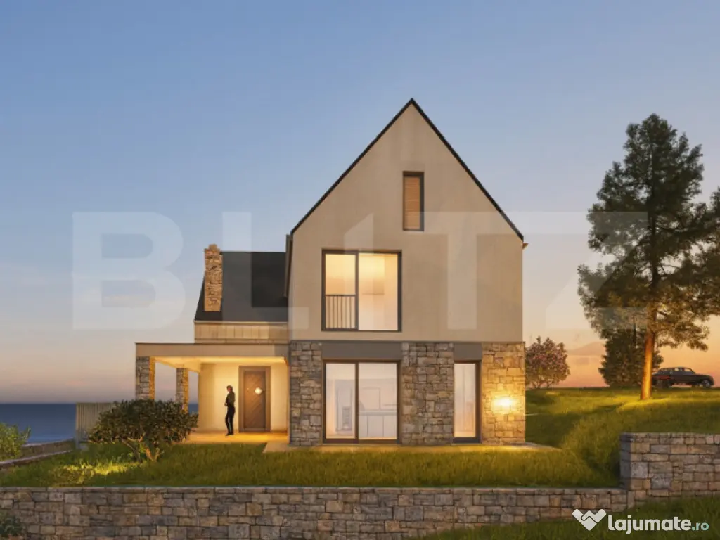 Vila 4 din proiectul SUNRISE RESIDENCE de langa padurea Fage