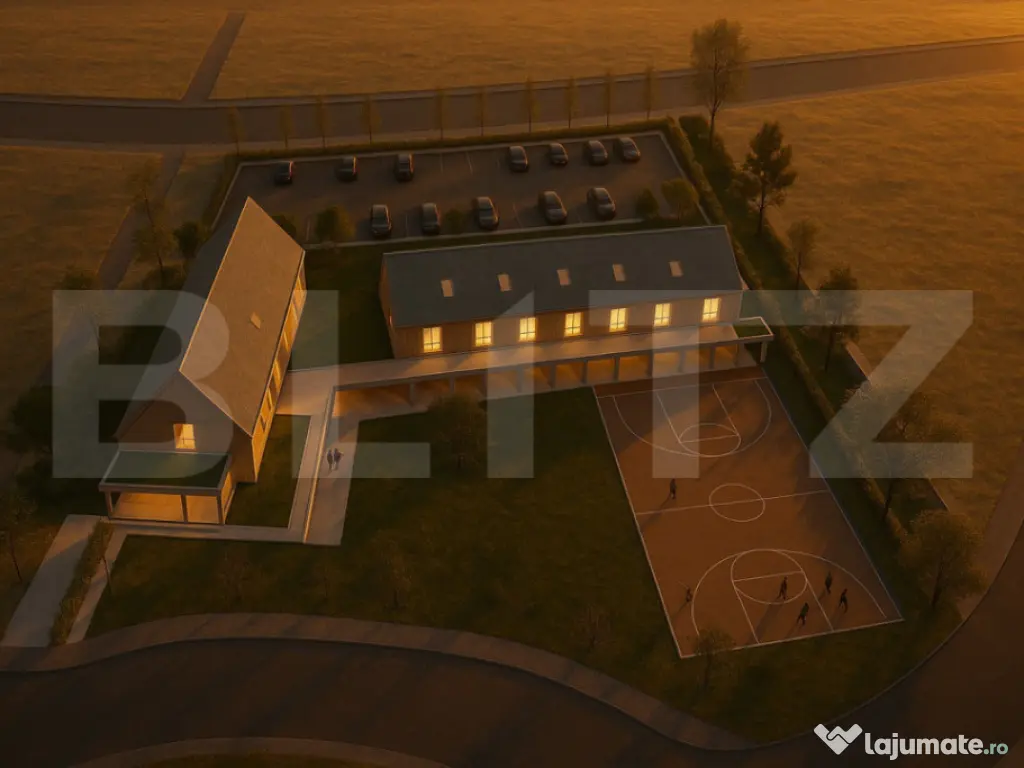 Vila 4 din proiectul SUNRISE RESIDENCE de langa padurea Fage