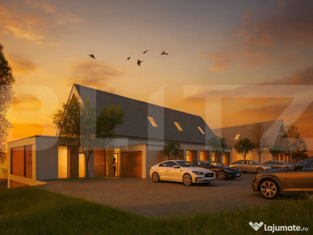 Vila 4 din proiectul SUNRISE RESIDENCE de langa padurea Fage