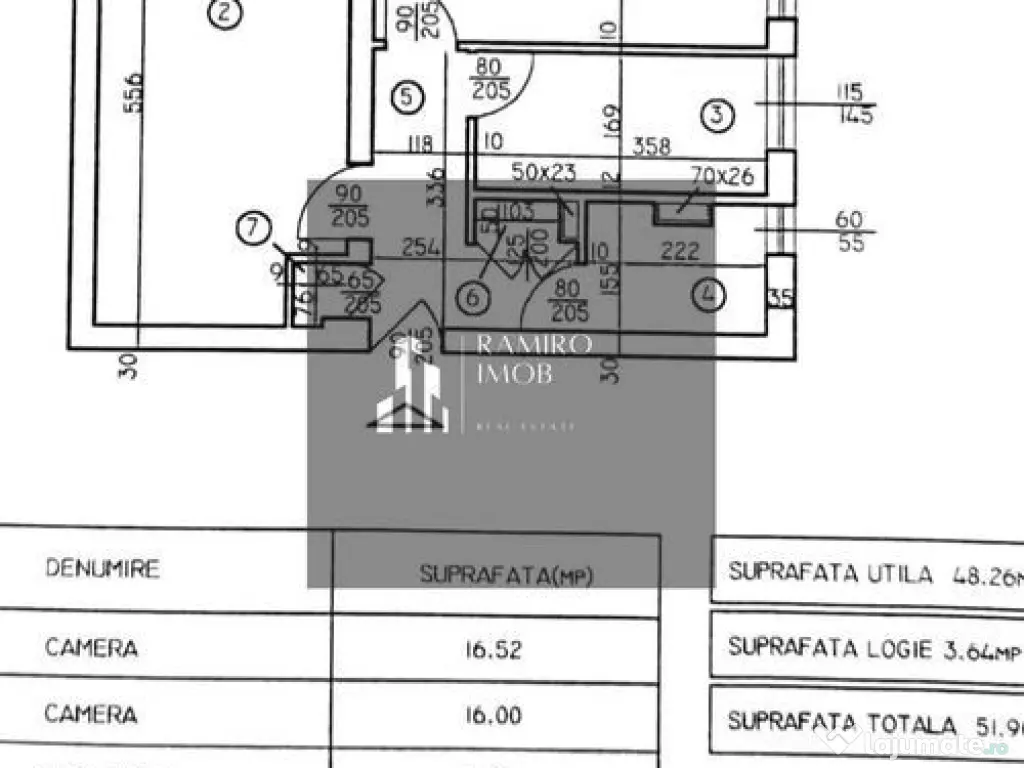 Apartament 2 camere decomandat Emil Racovita 
