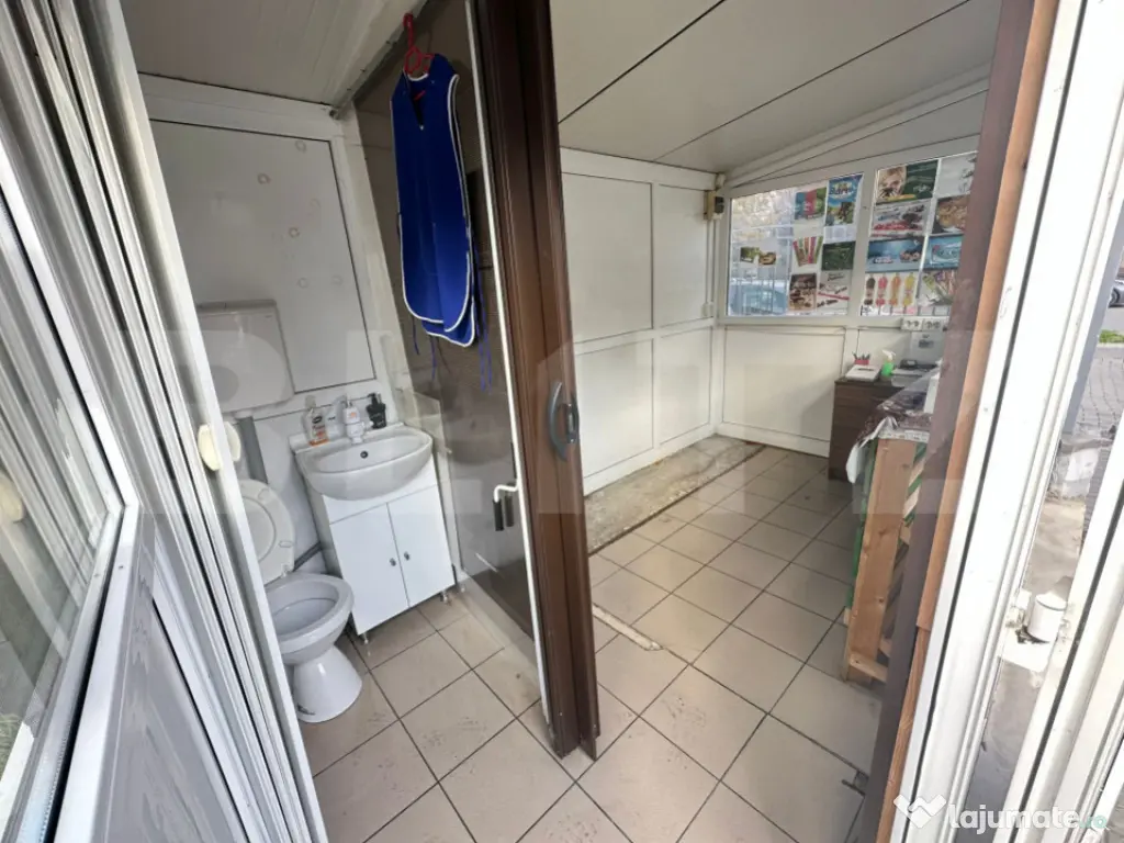 Spațiu comercial 10 mp – ideal pentru chioșc, amplasat ?