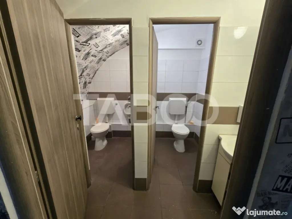 Spatiu comercial de vanzare 55 mp curte parcare zona Central 