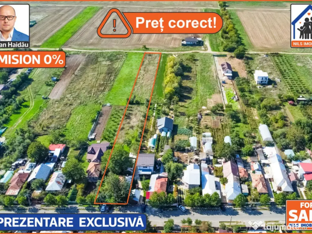 Teren intravilan | 3573mp | Toate utilitatile! | Buftea IF 