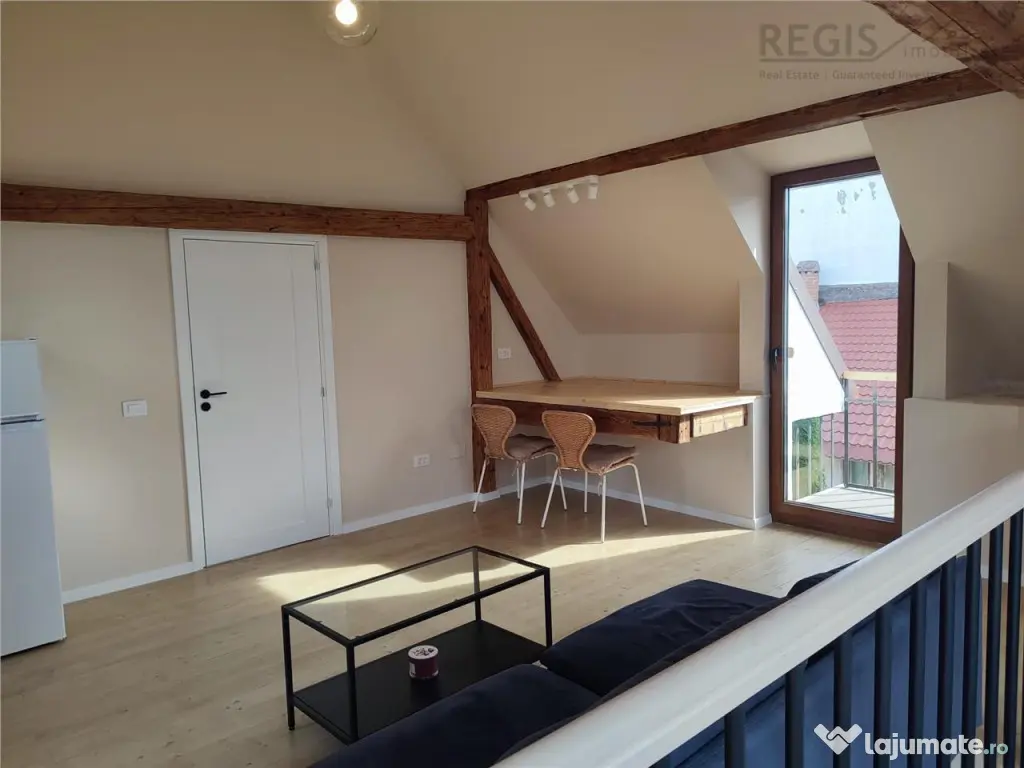 Apartament modern la curte 