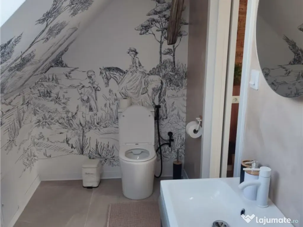 Apartament modern la curte 