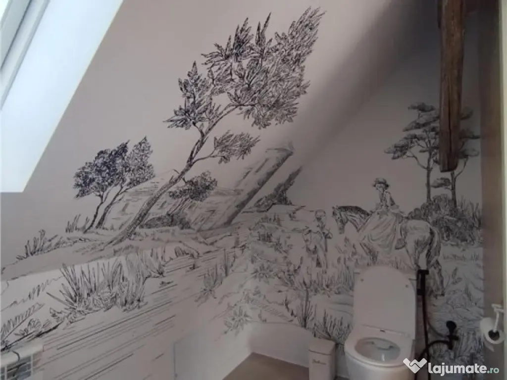 Apartament modern la curte 