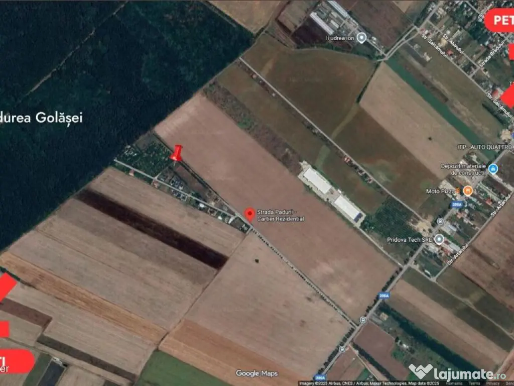 Teren intravilan de | Cartier rezidențial deosebit | 