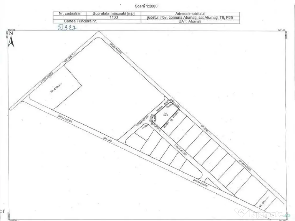 Teren intravilan de | Cartier rezidențial deosebit | 