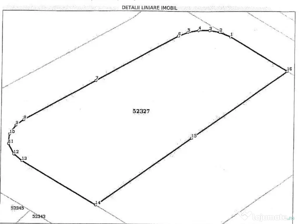 Teren intravilan de | Cartier rezidențial deosebit | 