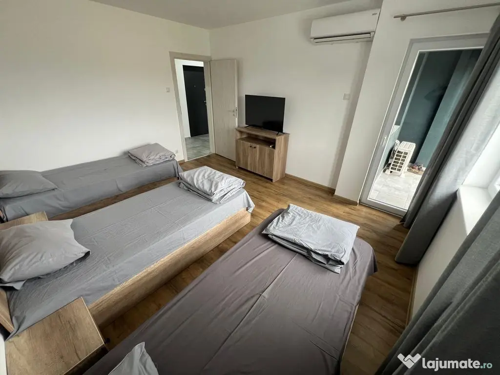 Cazare muncitori, regim hotelier. 375 E + TVA/lună. Comi... 