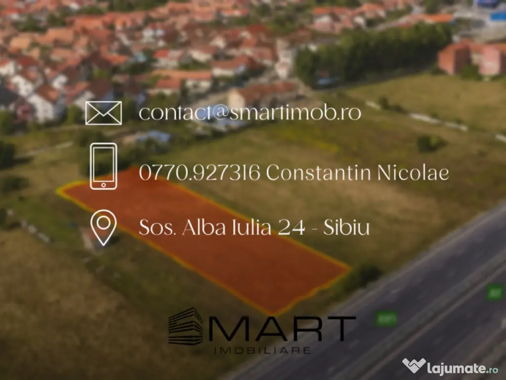 Teren intravilan cu PUZ 2500mp Lazaret 