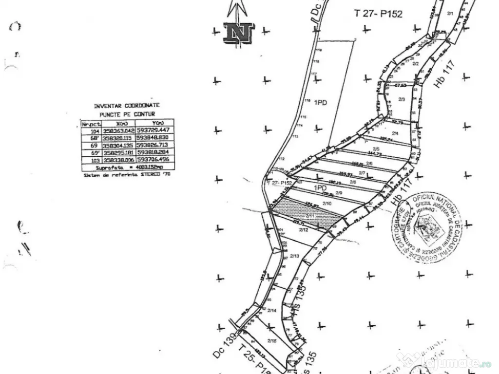 Teren de Vis pe malul lacului Snagov / 4000 mp in inima Natu