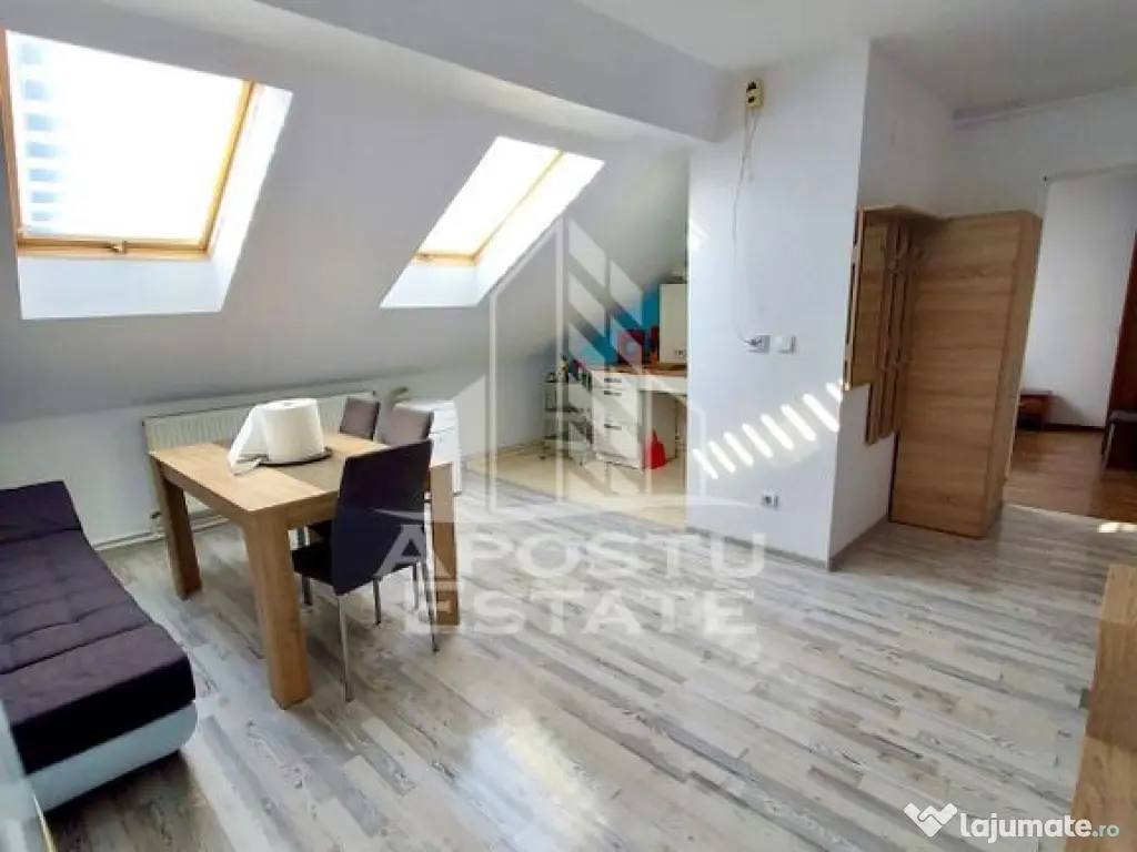 Apartament cu 2 camere, centrala proprie, zona Girocului