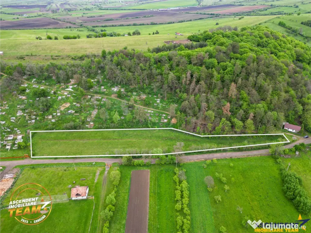 FILM! Teren intravilan, 6.500 mp, Papauti, Covasna