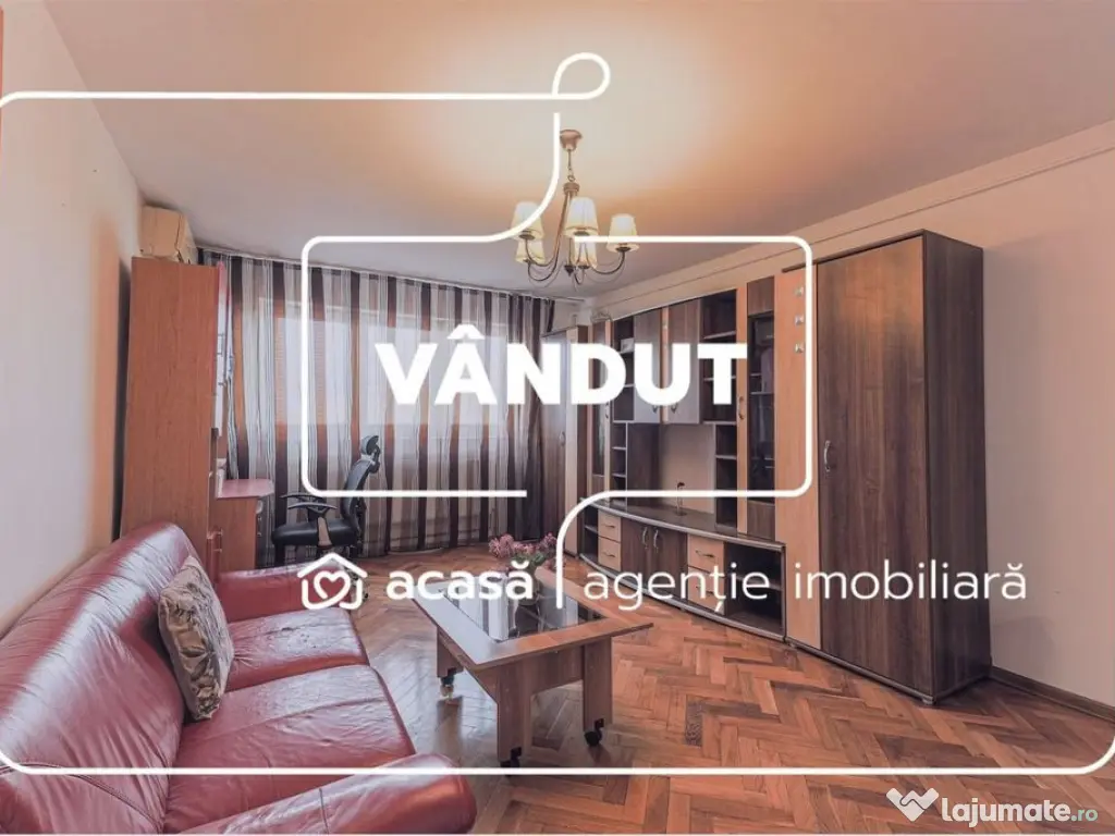 Vandut! Apartament 2 camere, decomandat, 64 mp, etaj 4/4 