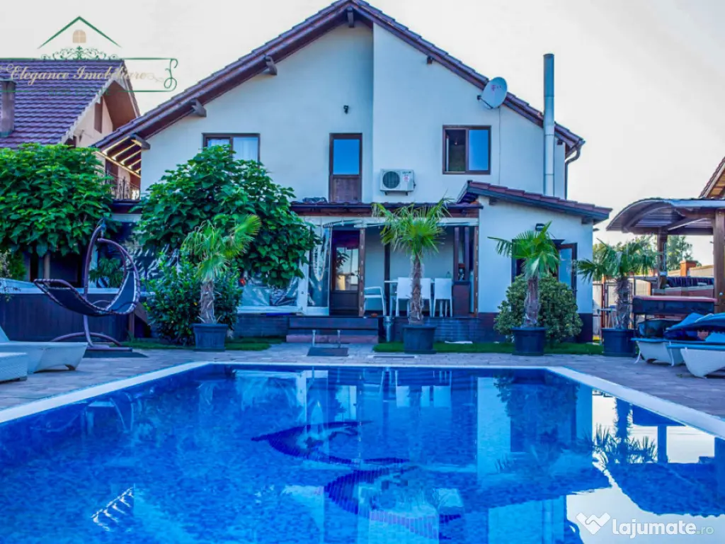 Vilă cu 5 camere, piscină și 805 mp teren, zona Vladimire 