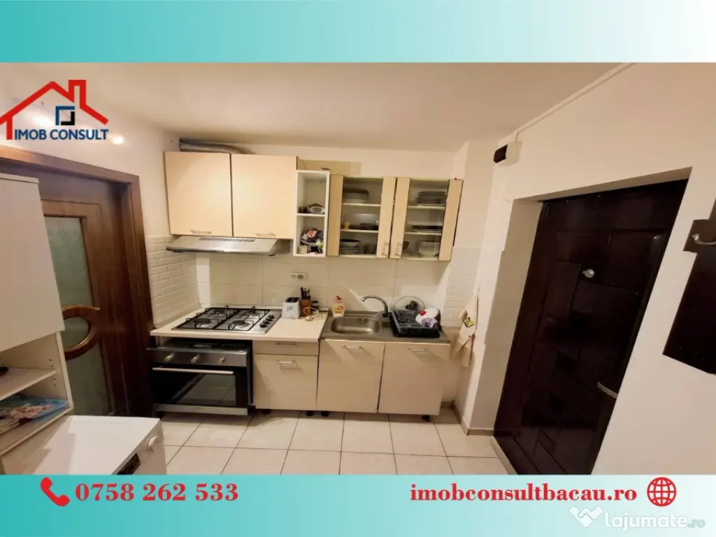 Garsonieră complet mobilată și utilată – Strada Bucegi! CE1423