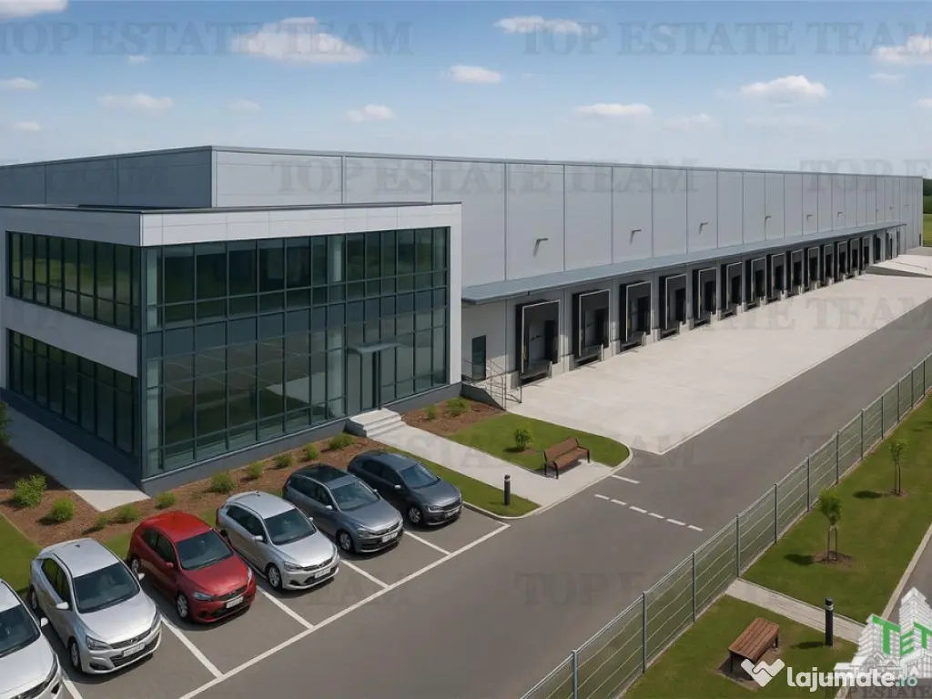 Spatii industriale si birouri 3400 mp in Popesti-Leordeni