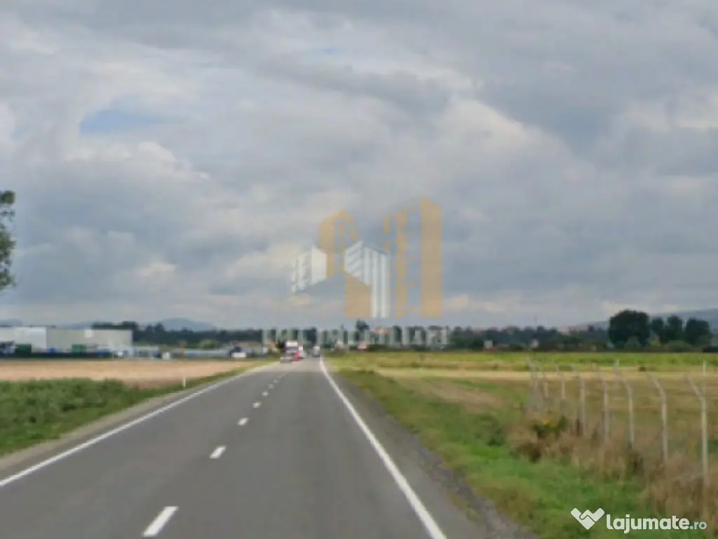 Teren intravilan industrial DN 13 Calea Feldioarei Brasov