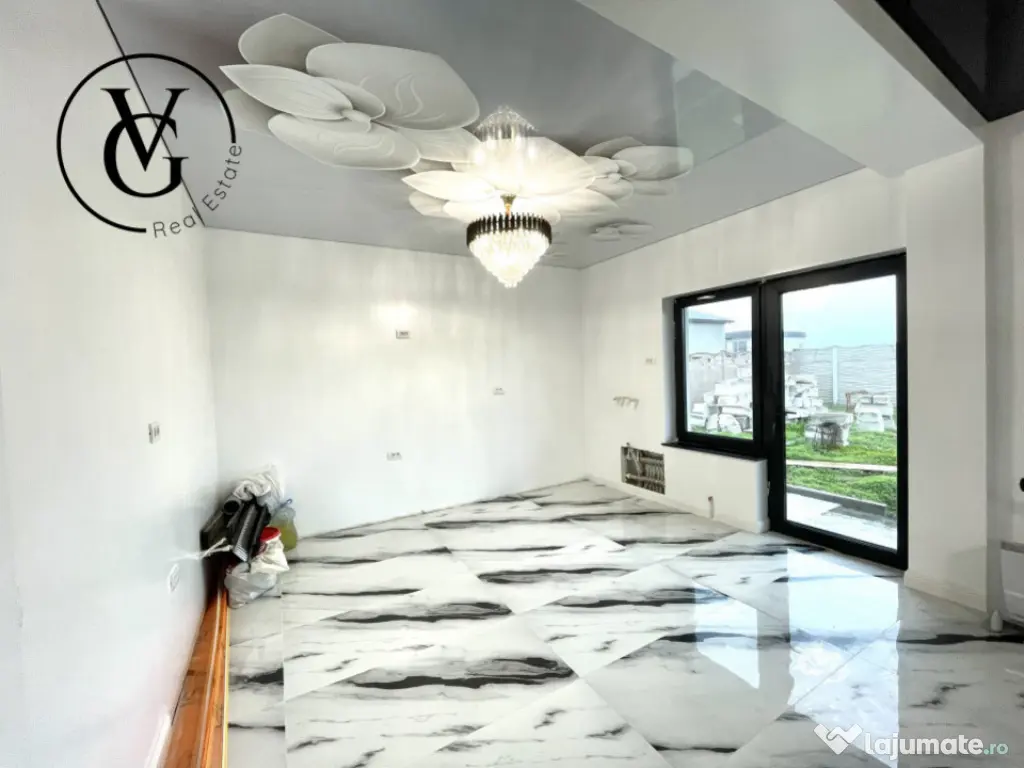 Vila P+M, 5 Camere, 450 mp teren, Midia Sat