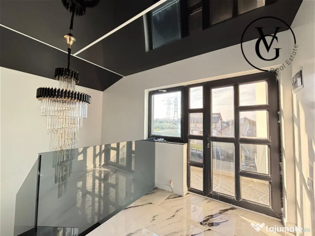 Vila P+M, 5 Camere, 450 mp teren, Midia Sat