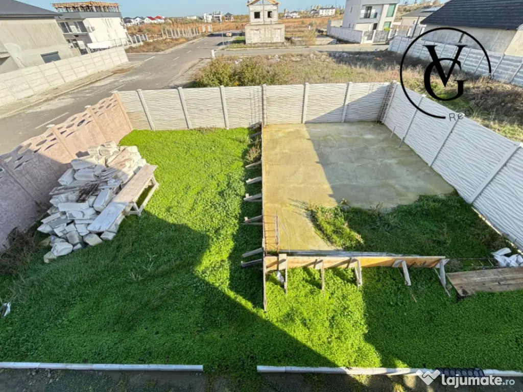 Vila P+M, 5 Camere, 450 mp teren, Midia Sat