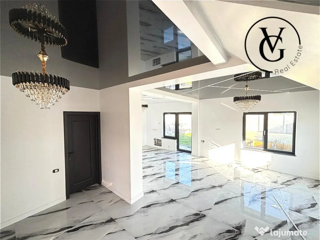 Vila P+M, 5 Camere, 450 mp teren, Midia Sat