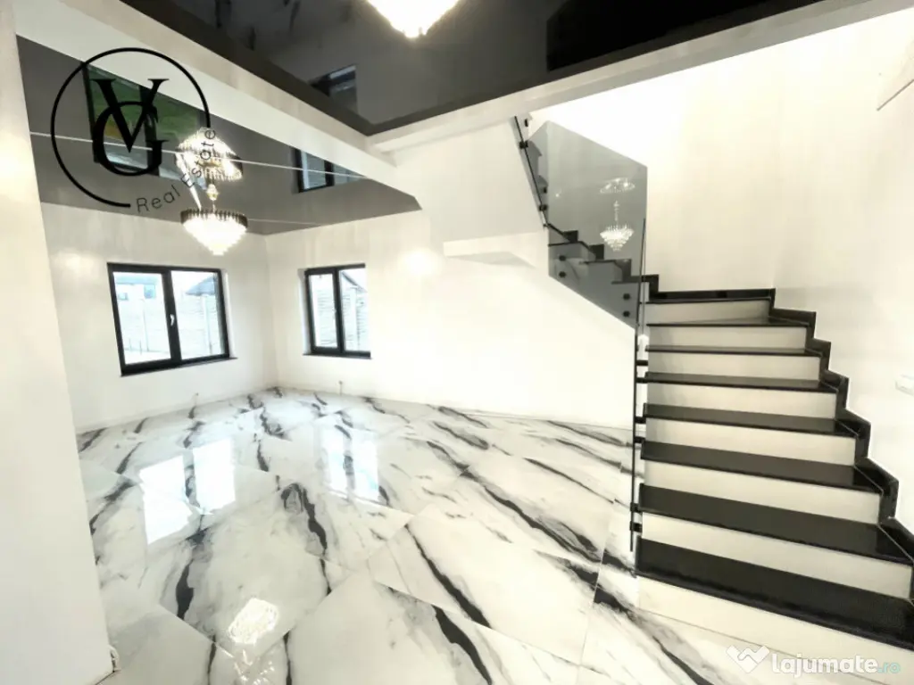 Vila P+M, 5 Camere, 450 mp teren, Midia Sat