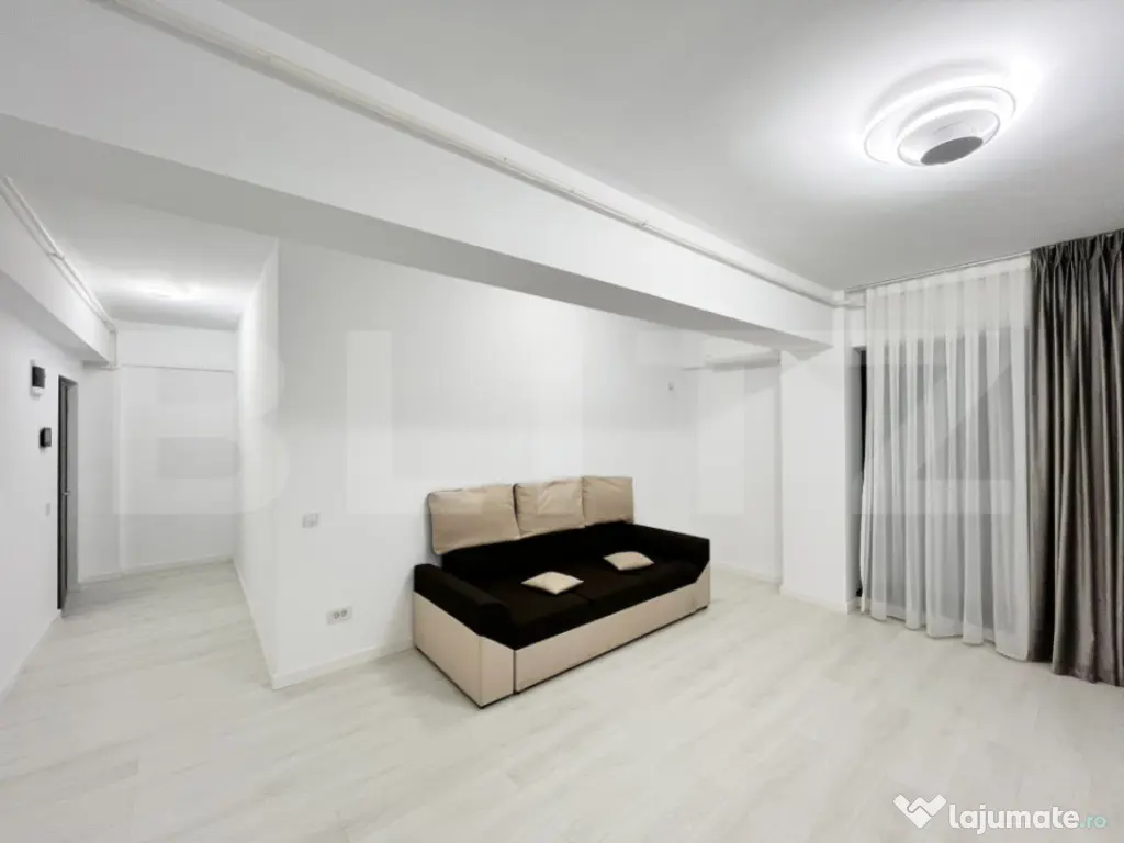 Apartament o camera 41 mp, loc de parcare inclus, zona Galat