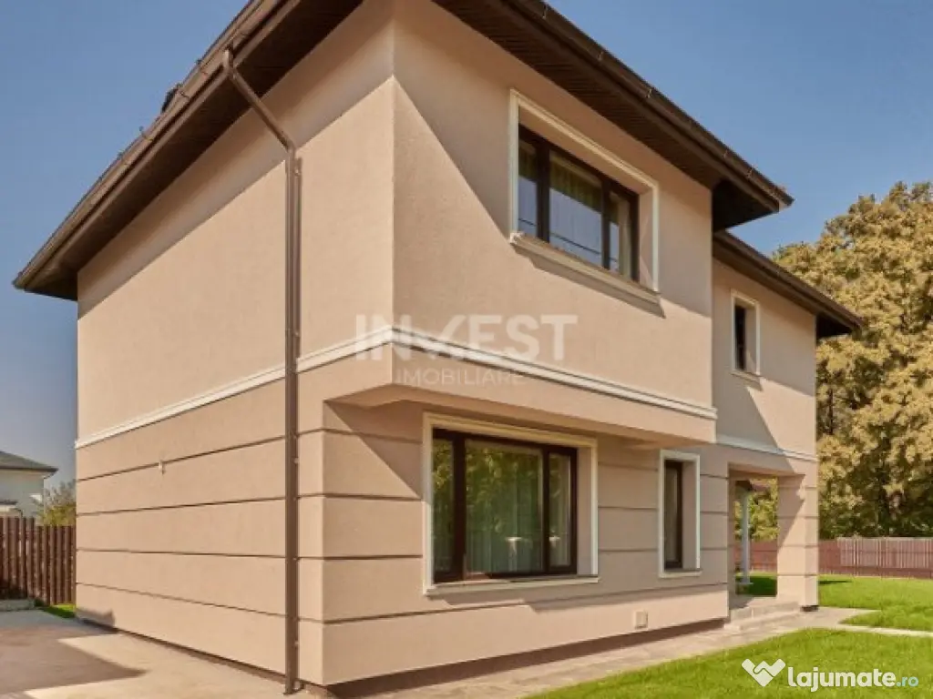 Casa individuala, constructie premium, 4camere, 2 bai, 400 m