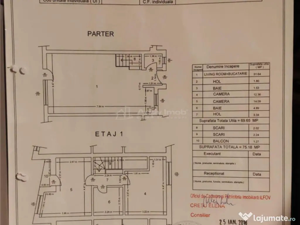 Casa 3 camere Bragadiru - Str Gliei nr 30 