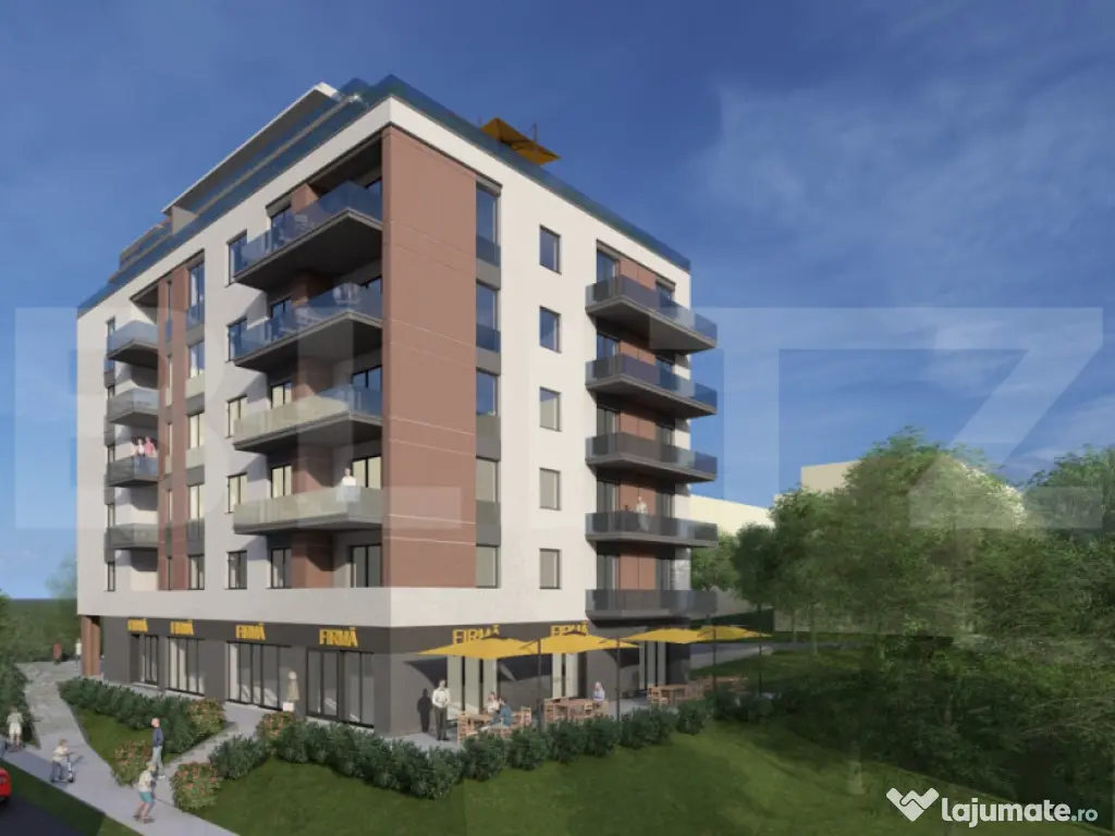 Apartament cu 2 camere, 57 mp, bloc nou - zona Andrei Muresa