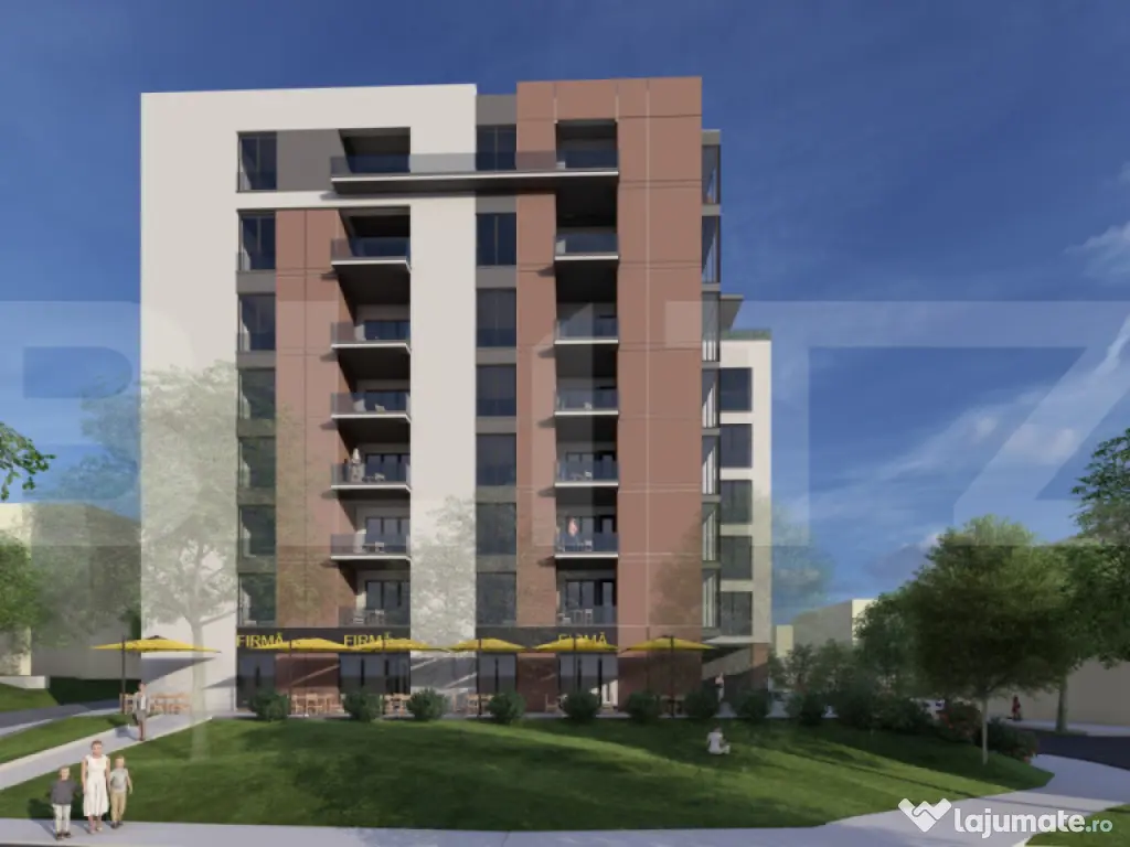 Apartament cu 2 camere, 57 mp, bloc nou - zona Andrei Muresa