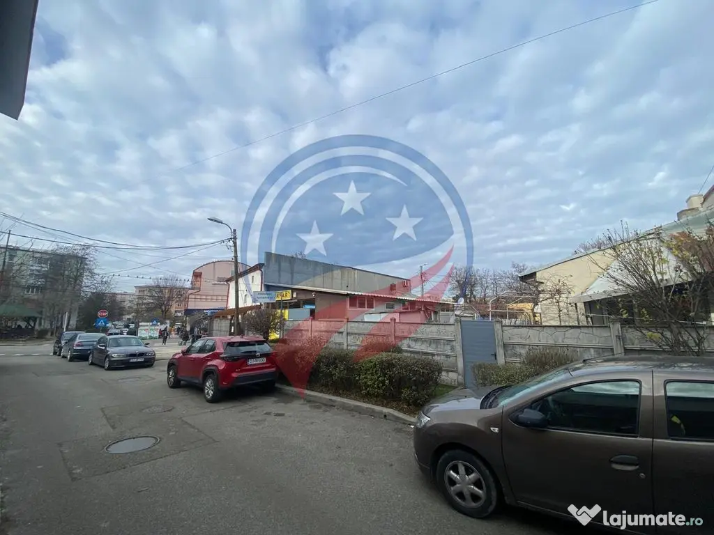 TEREN 400 M CU SPATII COMERCIALE ACTIVE 
