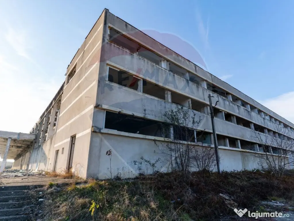 Teren industrial Orastie 13,5 ha cu hale fosta platforma ... 