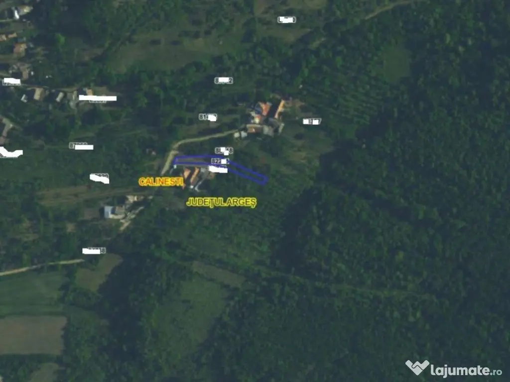Teren intravilan- Com. Calinesti, jud. Arges 