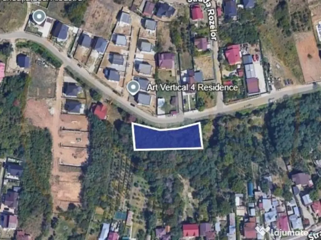 Teren intravilan 1299 MP Geamana, Pitesti – zona excelen 