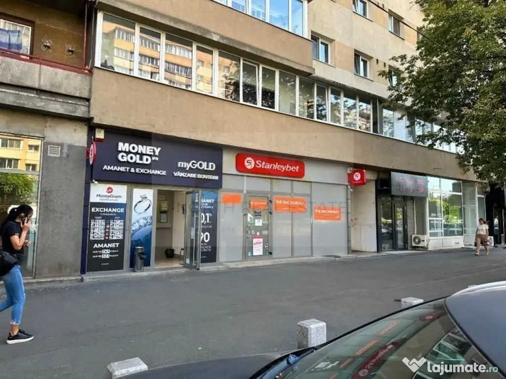 Spațiu comercial de închiriat, 90 mp utili | Vitrină s...